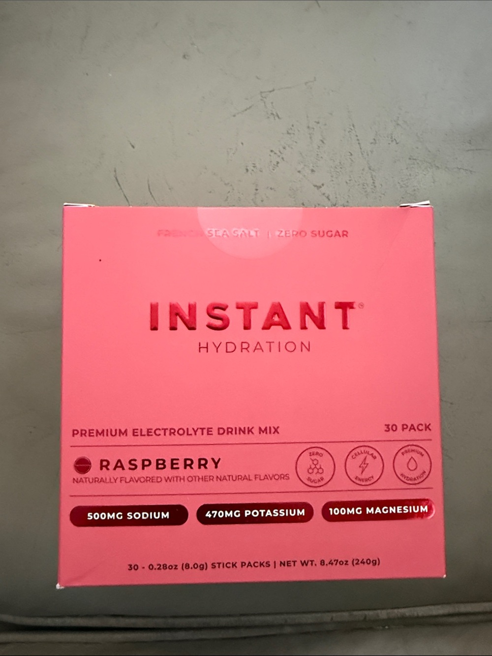 Hydration Raspberry Electrolyte Drink Mix - Raspberry - Picture 1 of 6